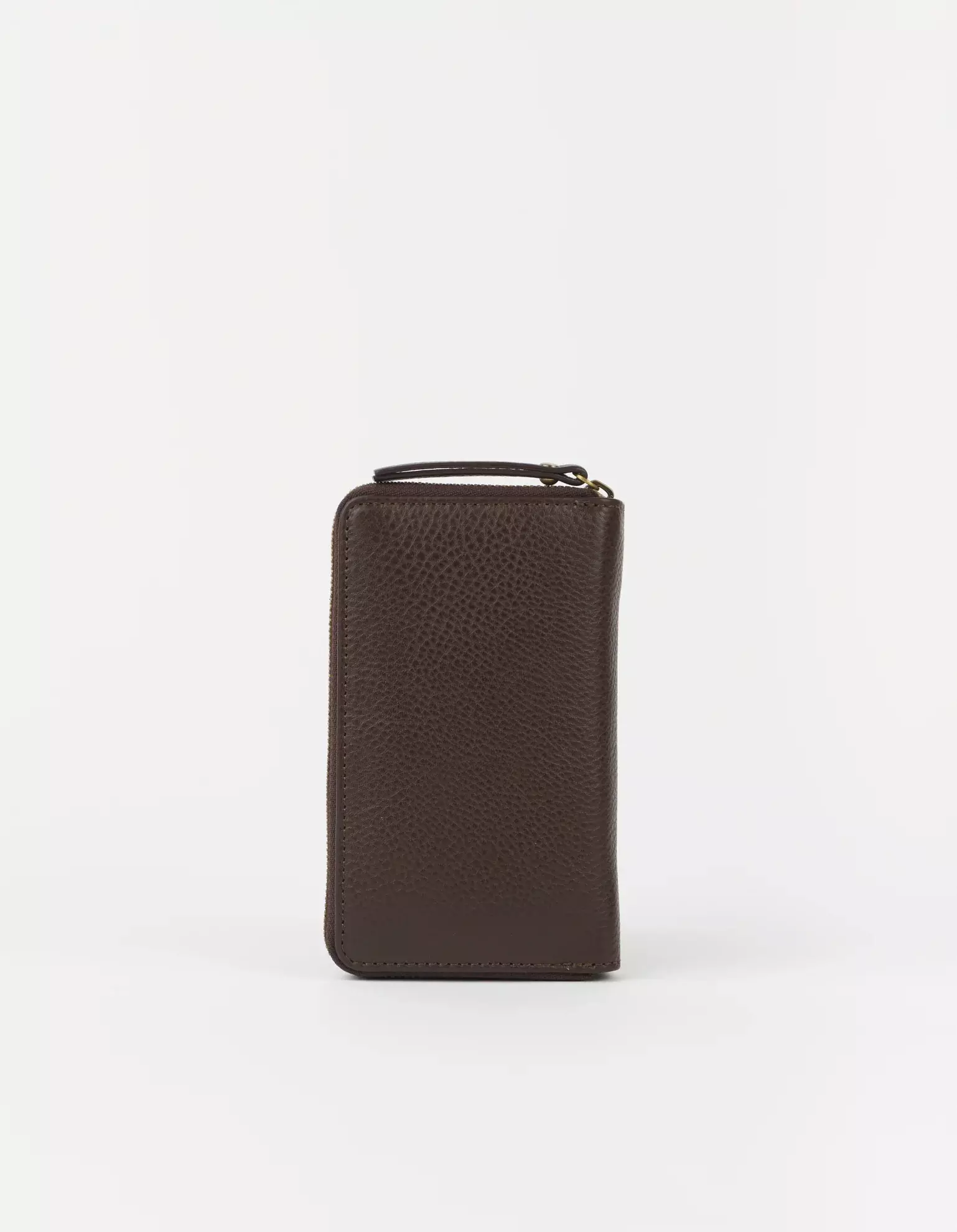 O MY BAG Jett Wallet Chocholate Soft Grain Leather Geldbörse braun